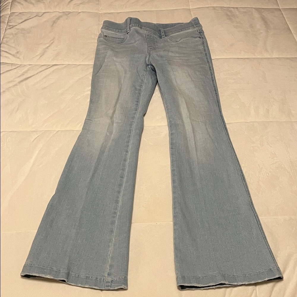 SPANX Light Blue Flare Jeans